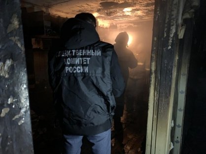В Городищенском районе проводится проверка по факту смерти женщины при пожаре