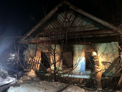 В Камешкирском районе следователи устанавливают обстоятельства смерти мужчины при пожаре